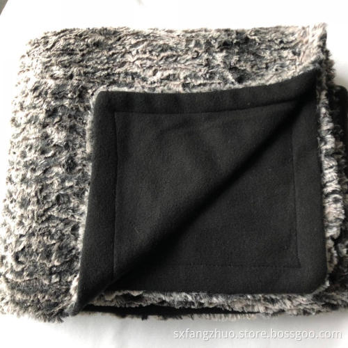 sofa plush  fake fur throw blanket